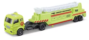 Maisto, pojazd Wóz Lotniskowy Żółty - Kolekcjonerskie modele pojazdów - miniaturka - grafika 1