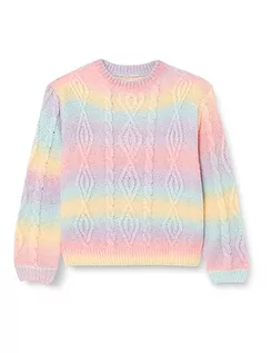 Swetry damskie - Wrangler Damski sweter z dzianiny, Różowy, chory, XL - grafika 1