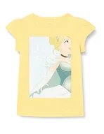 Koszulki i topy damskie - Bestseller A/S Dziewczęca koszulka NMFMOMI Disney SS TOP Box WDI T-shirt, Aspen Gold, 110, złoty (Aspen Gold), 110 cm - miniaturka - grafika 1