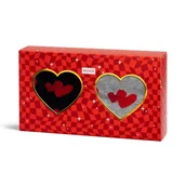 Skarpetki męskie - Skarpetki męskie SOXO Serca - 2 pary -40–45 - miniaturka - grafika 1