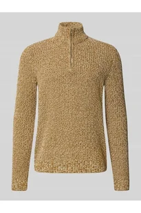 Bluza o kroju regular fit z kołnierzem i krótkim zamkiem błyskawicznym model JOIN - Only & Sons - Bluzy męskie - miniaturka - grafika 1