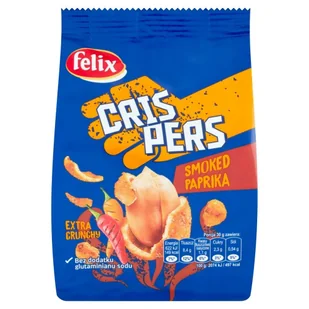 Felix KETTLE CRISPERS WĘDZONA PAPRYKA 140G. zakupy dla domu i biura! 44712628 - Orzeszki - miniaturka - grafika 1