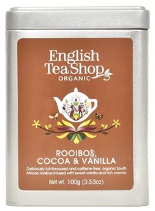 Herbata Rooibos English Tea Shop Rooibos Cocoa & Vanilla 100g - Herbata - miniaturka - grafika 1