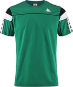 Koszulki męskie - Kappa Kappa Banda Arar T-Shirt 303WBS0-959 zielone S - miniaturka - grafika 1