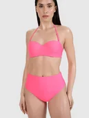 Stroje kąpielowe - 4F Dół od bikini damski 4FWSS25UBKBF073-55N Fioletowy Roz. S - miniaturka - grafika 1