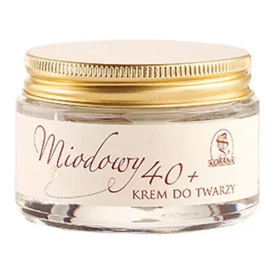KORANA MIODOWY KREM DO TWARZY 40+ BEZ PARABENÓW 50ml - Kremy do twarzy - miniaturka - grafika 1