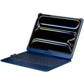Etui do tabletów - Etui na iPad Air / iPad Pro TYPECASE Flexbook Touch Błękitny pacyfik Klawiatura KB201T-110-B-PBU-BLK-B-US-V4 - miniaturka - grafika 1