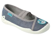 Kapcie damskie - Befado Obuwie Dziecięce Balerinki Kapcie Pantofle Dla Dziewczynki - 25 - miniaturka - grafika 1