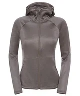 Bluzy damskie - North Face damska bluza z kapturem z agawy, królik szary wrzosowy, XL - miniaturka - grafika 1