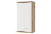 Szafki łazienkowe - Szafka łazienkowa wisząca Szynaka Meble Sting 38 cm dąb artisan/biały TH-100-1823 - miniaturka - grafika 1