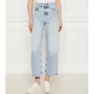 Spodnie damskie - Calvin Klein Jeans Jeansy Mom Fit high waist - miniaturka - grafika 1