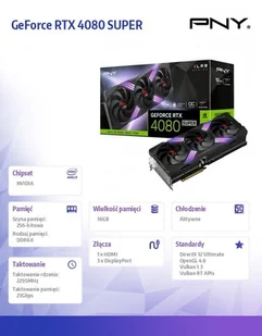 Karta graficzna GeForce RTX 4080 SUPER 16GB XLR8 EPIC-X RGB VCG4080S16TFXXPB1-O - Karty graficzne - miniaturka - grafika 13