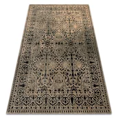 Dywany - Dywan wełniany SUPERIOR Perona Ramka, ornament, orientalny - iron, zielony 200x300 cm - miniaturka - grafika 1