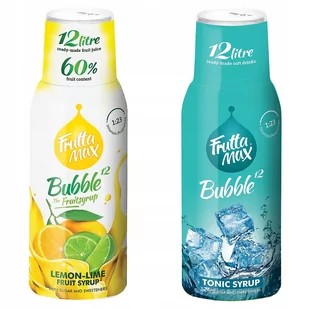 Zestaw 2x Syrop Fruttamax Cytryna-Limonka Tonic - Syropy i koncentraty owocowe - miniaturka - grafika 1