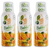 Syropy i koncentraty owocowe - FRUTTAMAX Zestaw 3 koncentratów do Saturatora Pomarańcza Light bez Cukru 3x 500 ml - miniaturka - grafika 1