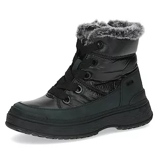 CAPRICE Damskie 9-26213-41 Półdługie kozaki, czarny Comb, 41 EU - Kozaki damskie - miniaturka - grafika 1