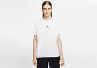 Koszulki męskie - Nike Air Jordan Training Top White - miniaturka - grafika 1
