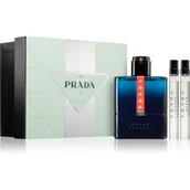 Zestawy perfum damskich - Zestaw kosmetyków Prada Luna Rossa Ocean Woda toaletowa 100 ml + 2 x 10 ml (3614274111965) - miniaturka - grafika 1