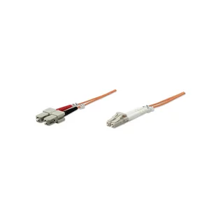 Intellinet Kabel Światłowód 470391 [1x złącze męskie LC 1x złącze męskie SC] 50/125 Multimode OM2 5 m - Patchcordy - miniaturka - grafika 2
