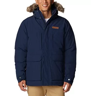 Columbia Męska kurtka Marquam Peak, Collegiate Navy, XL, Granatowy Collegiate Navy, XL - Kurtki męskie - miniaturka - grafika 1