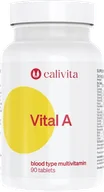 Suplementy naturalne - Vital A 90 tabletek - masa netto: 141 g - miniaturka - grafika 1