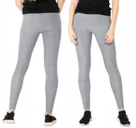 Legginsy - Duże Legginsy Getry Damskie Bambusowe 202019-4 3XL - miniaturka - grafika 1