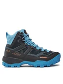 Buty trekkingowe damskie - Mammut Trekkingi Ducan High GTX GORE-TEX 3030-03481-00089-1040 Czarny - miniaturka - grafika 1