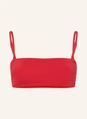 Stroje kąpielowe - Calvin Klein Góra Od Bikini Bandeau rot - miniaturka - grafika 1
