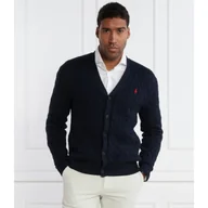 Swetry męskie - POLO RALPH LAUREN Kardigan | Regular Fit - miniaturka - grafika 1