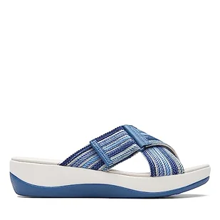 Clarks Klapki damskie Arla Wave, 11 - Klapki i japonki damskie - miniaturka - grafika 1