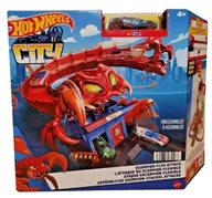 Tory, garaże, parkingi - Hot Wheels City Pułapka skorpiona Zestaw tematyczny Hdr32 - miniaturka - grafika 1
