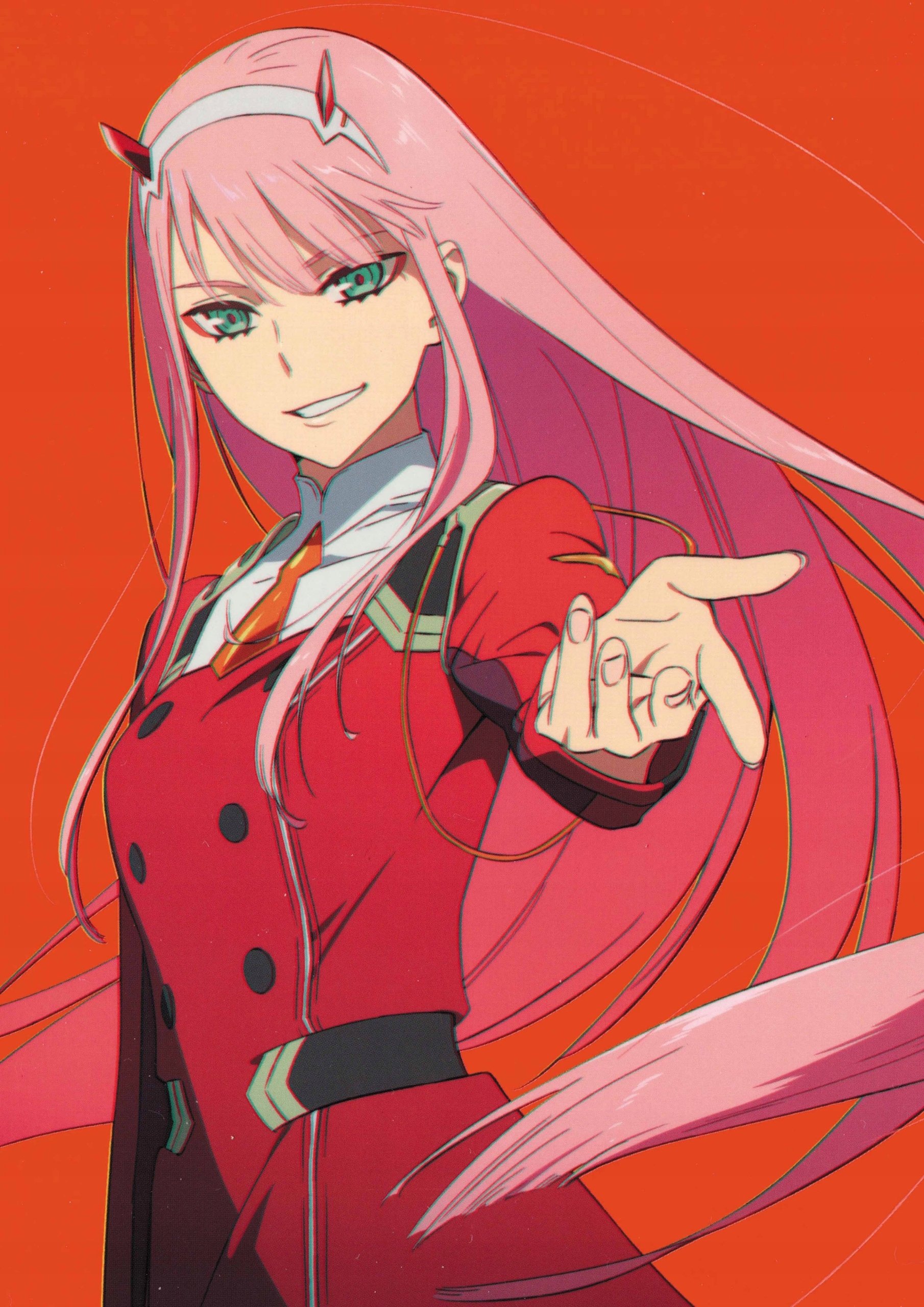 Plakat A2 anime manga Darling in The Franxx