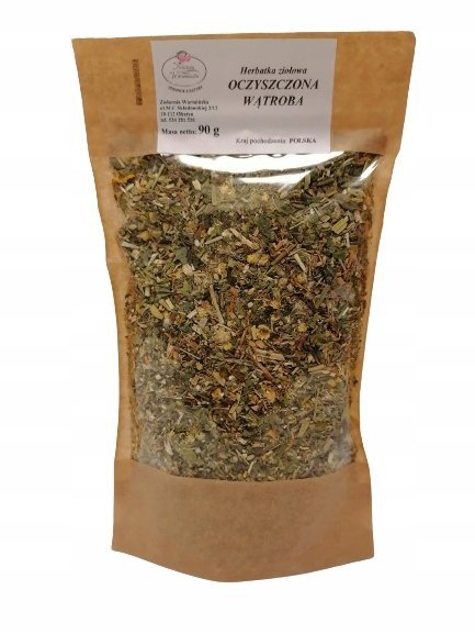 Herbata Ziołowa Oczyszczona Wątroba Zioła