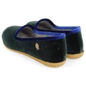 Kapcie damskie - HOT POTATOES Damskie kapcie Zlatar, zielone, 40 EU - miniaturka - grafika 1