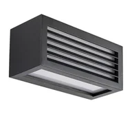 Lampy ogrodowe - Rabalux 77100 - LED Kinkiet zewnętrzny LUBLIN LED/10W/230V IP54 czarny - miniaturka - grafika 1