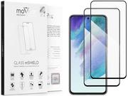Szkła hartowane na telefon - 2 Szt. | moVear 2.5D Max - Szkło Hartowane Do Samsung Galaxy S21 Fe (6.4") Na Cały Ekran | Do Etui, Fullglue, 9H - miniaturka - grafika 1