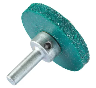 Szczotka Stalowa 50x7mm z PCV otwór 3/8 + Adapter - Akcesoria wulkanizacyjne - miniaturka - grafika 2