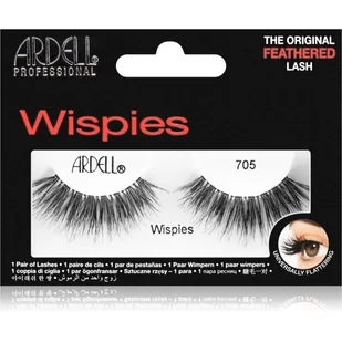 Ardell Wispies 705 sztuczne rzęsy 1 szt dla kobiet Black - Sztuczne rzęsy i akcesoria - miniaturka - grafika 1