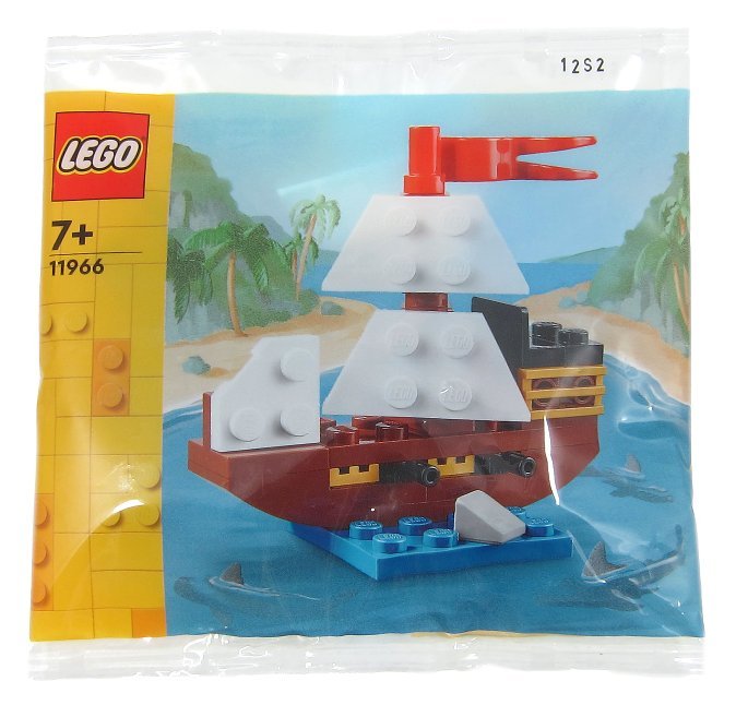 Zestaw LEGO Explorer – Pirate Ship #11966 (polybag, klocki, foilpack)