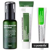 Zestawy kosmetyków damskich - Purito Purito Centella Green Level Set ZESTAW Serum do twarzy 60 ml + Krem do twarzy 50 ml + Krem pod oczy 30 ml - miniaturka - grafika 1