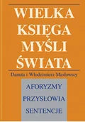 Aforyzmy i sentencje - Wielka księga myśli świata - miniaturka - grafika 1