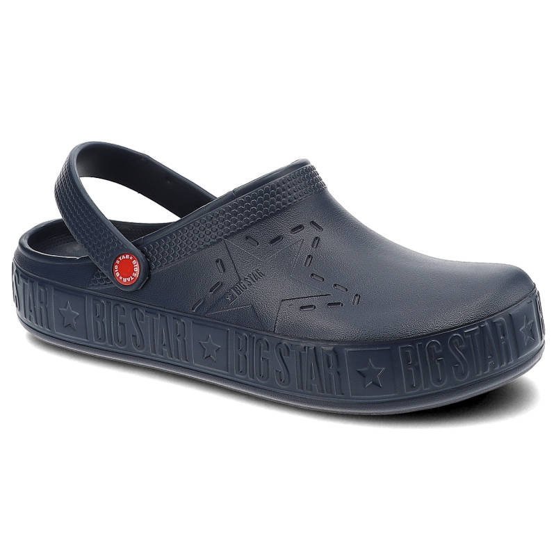 Big Star, Klapki, II175002 Niebieski, rozmiar 44