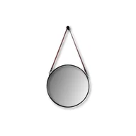 Lustra - Lustro ścienne - HSM - Czarny/brązowy - Metal - Współczesny/design - Sypialnia - 49x3x68 - miniaturka - grafika 1