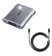 Czytniki kart pamięci - Czytnik Unitek Czytnik kart pamięci CF Express, SD/microSD, USBA 10 Gbs + HUB - miniaturka - grafika 1