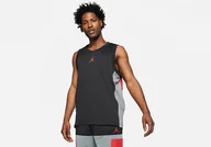 Koszulki męskie - Nike Air Jordan Dri-Fit Statement Jersey Black - miniaturka - grafika 1