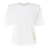 Koszulki i topy damskie - Biały T-shirt damski Calvin Klein Performance, Rozmiar S - miniaturka - grafika 1