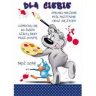 Poradniki hobbystyczne - Karnet Happy B6 + koperta wzór nr 20 - miniaturka - grafika 1