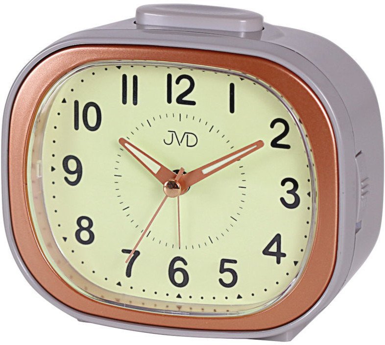 Budzik JVD SRP1201.3 12 cm drzemka świecąca tarcza .