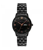 Zegarki męskie - Zegarek męski Jordan Kerr CASTIL L1050 czarny mw - miniaturka - grafika 1