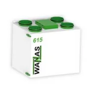 Rekuperatory i centrale - REKUPERATOR WANAS BASIC 615V-E entalpiczny - miniaturka - grafika 1